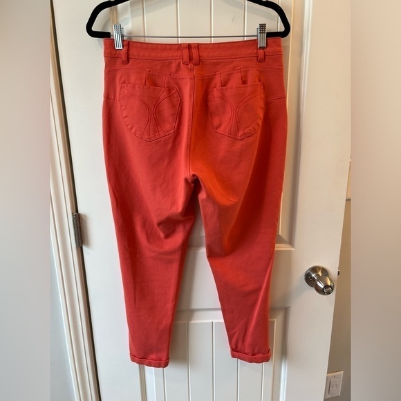 Shinestar Orange stretchy jegging jeans size 1X - Picture 2 of 8